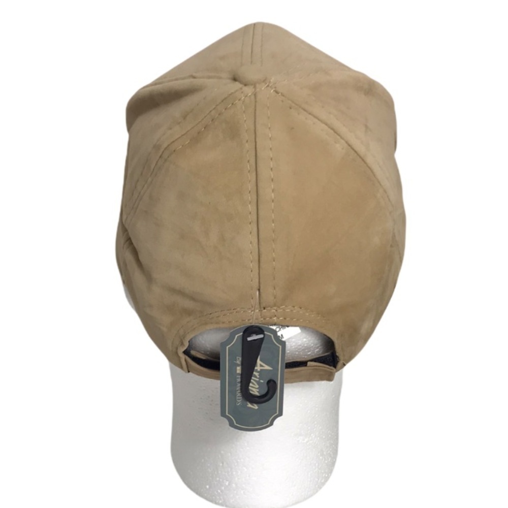 NWT Arrianna Howard's Women’s Tan Suede Hat - Picture 3 of 9